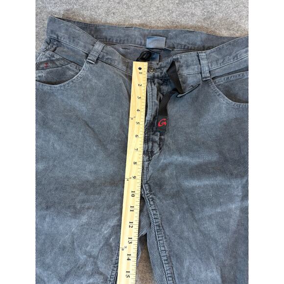 Vintage Gramicci Corduroy Carpenter Pants Mens 36x38 Gray Utility Outdoors USA - Picture 10 of 11